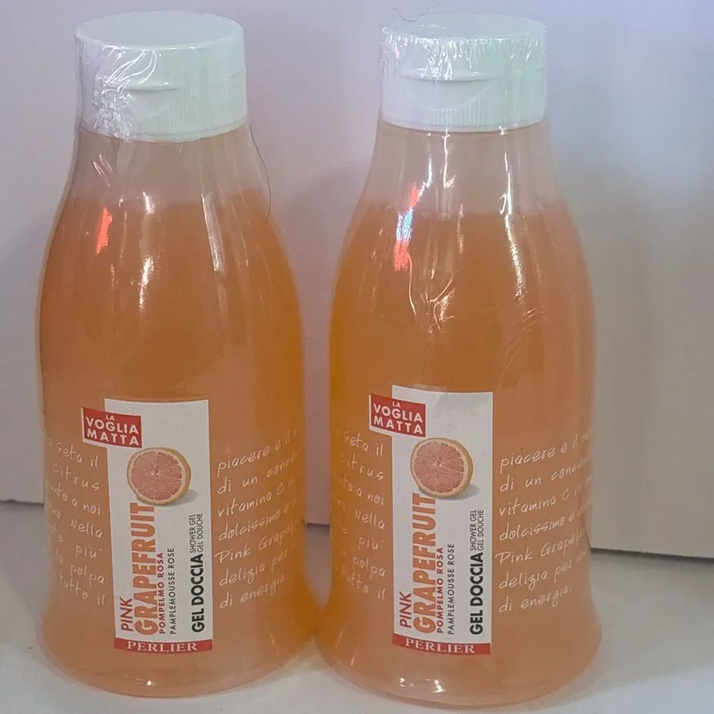 Perlier La Voglia Matta Pink Grapefruit Body Milk, Shower Gel (x2), Hand Cream